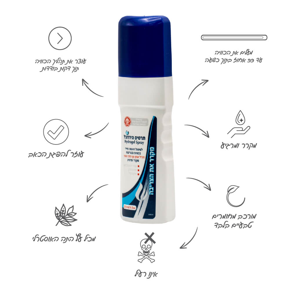 תרסיס ברנשילד לכוויות 125 מ"ל - image_2