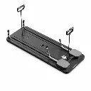 [990157] מכשיר פילאטיס ביתי מתקפל. Carbon ABX Motion. טיימר דיגיטלי. כולל גומיות התנגדות ומשטח ברכיי.webp