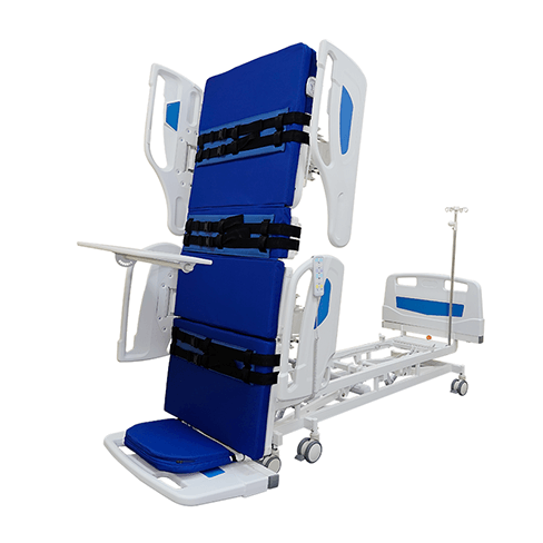 מיטה סיעודית חשמלית מתכווננת לשימוש בבית פרטי,בבית חולים ובמרכזים רפואיים.מיטה חשמלית מתקפלת לטיפול סיעודי, מתכווננת חשמלית עם 5 פונקציות, מערכת בקרה מתקדמת וגלגלים נעולים לבטיחות מירבית ונוחות המטופל. ס.מדיק יבוא - image_3