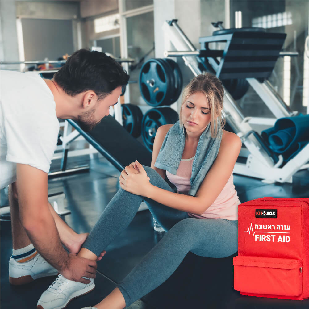 תרמיל עזרה ראשונה חדרי כושר ומכוני ספורט לא ממותג - image_4