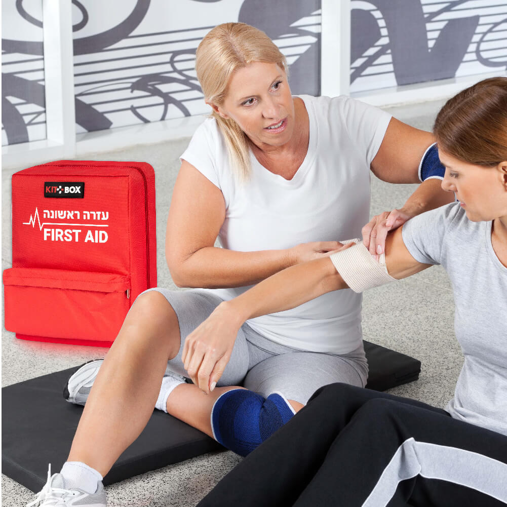 תרמיל עזרה ראשונה חדרי כושר ומכוני ספורט לא ממותג - image_5