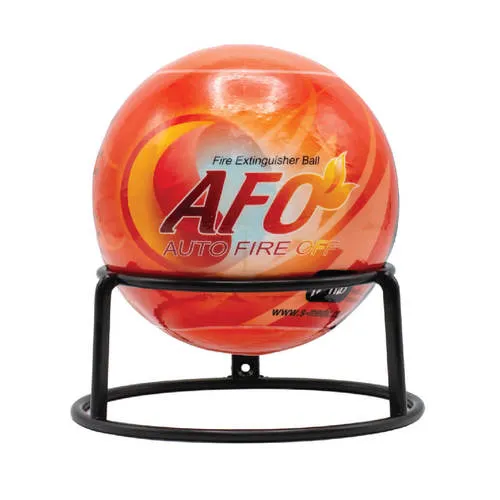 [420201] כדור כיבוי אש אוטומטי SAFE BALL. 1.3 ק"ג. חיי מדף 7 שנים. הפעלה תוך 3 שניות. שריפות A, B, C, E. ס.מדיק יבוא