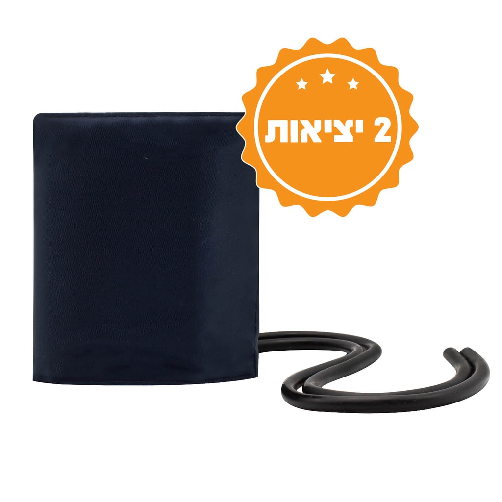 [104643] שרוול למד לחץ דם מכאני. 2 יציאות. ס.מדיק יבוא