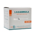 וונפלון מחט לעירוי. IV Cannula. 100 יחידות. זמין במידות 14G כתום | 16G אפור | 17G אדום | 18G ירוק | 20G ורוד | 22G כחול | 24G צהוב. ס.מדיק יבוא