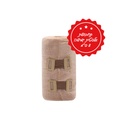 תחבושת אלסטית. 8 ס"מ ו-10 ס"מ בצבע גוף. Elastic Bandage.