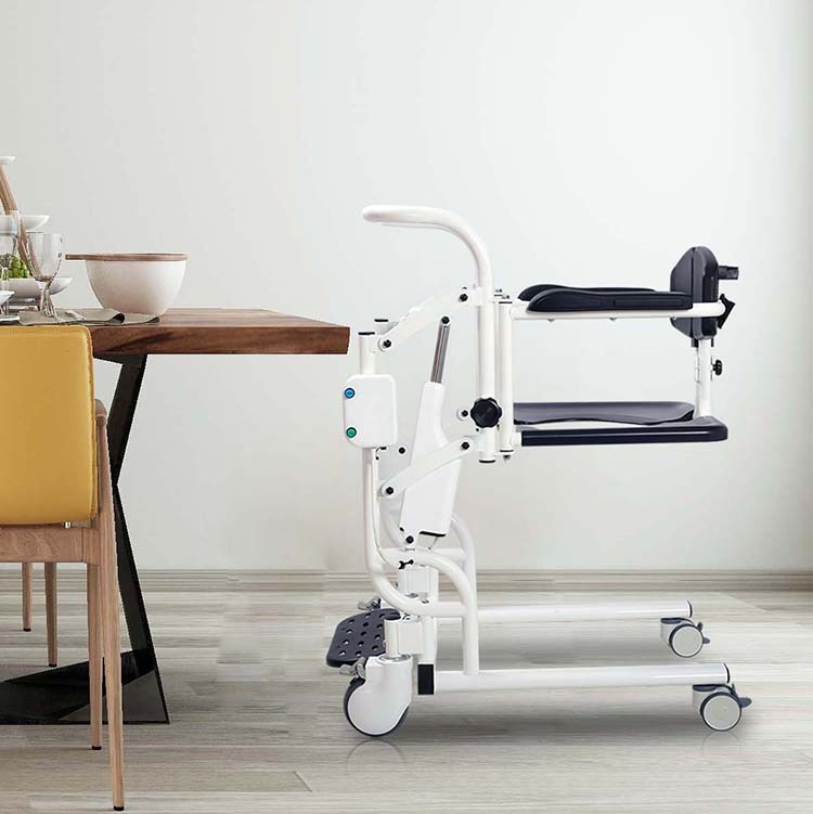 [140205] כיסא הרמה Classic חשמלי. לדירות קטנות ומסדרונות צרים. סיבוב 360. עמיד למים IP64. מגש אוכל. עד 120 ק"ג. ס.מדיק יבוא