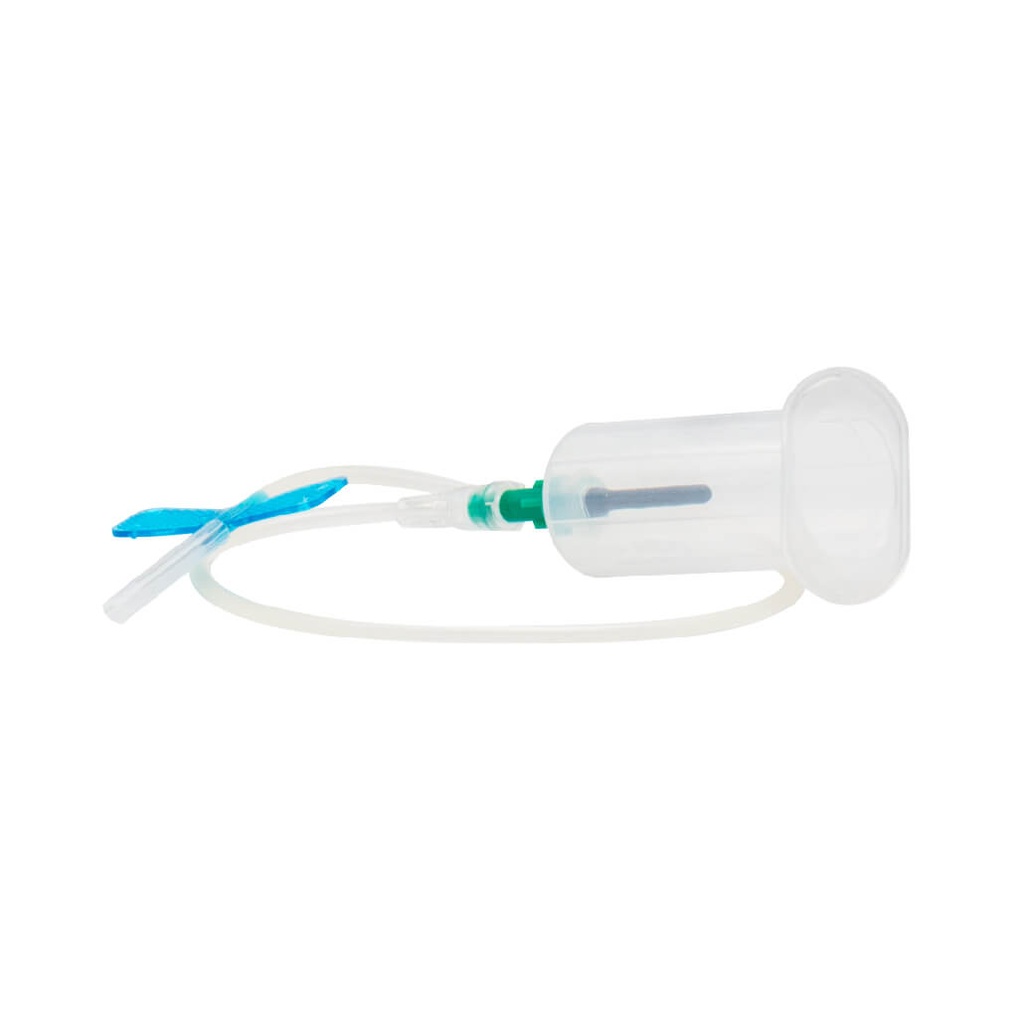 [463603] הולדר ווקיוטיינר לדיגום דם. Vacutainer Holder. עם מחט 23G 100 יח' | עם מחט 21G | ללא מחט. ס.מדיק יבוא (עם מחט 23G כחול – 50 יח')