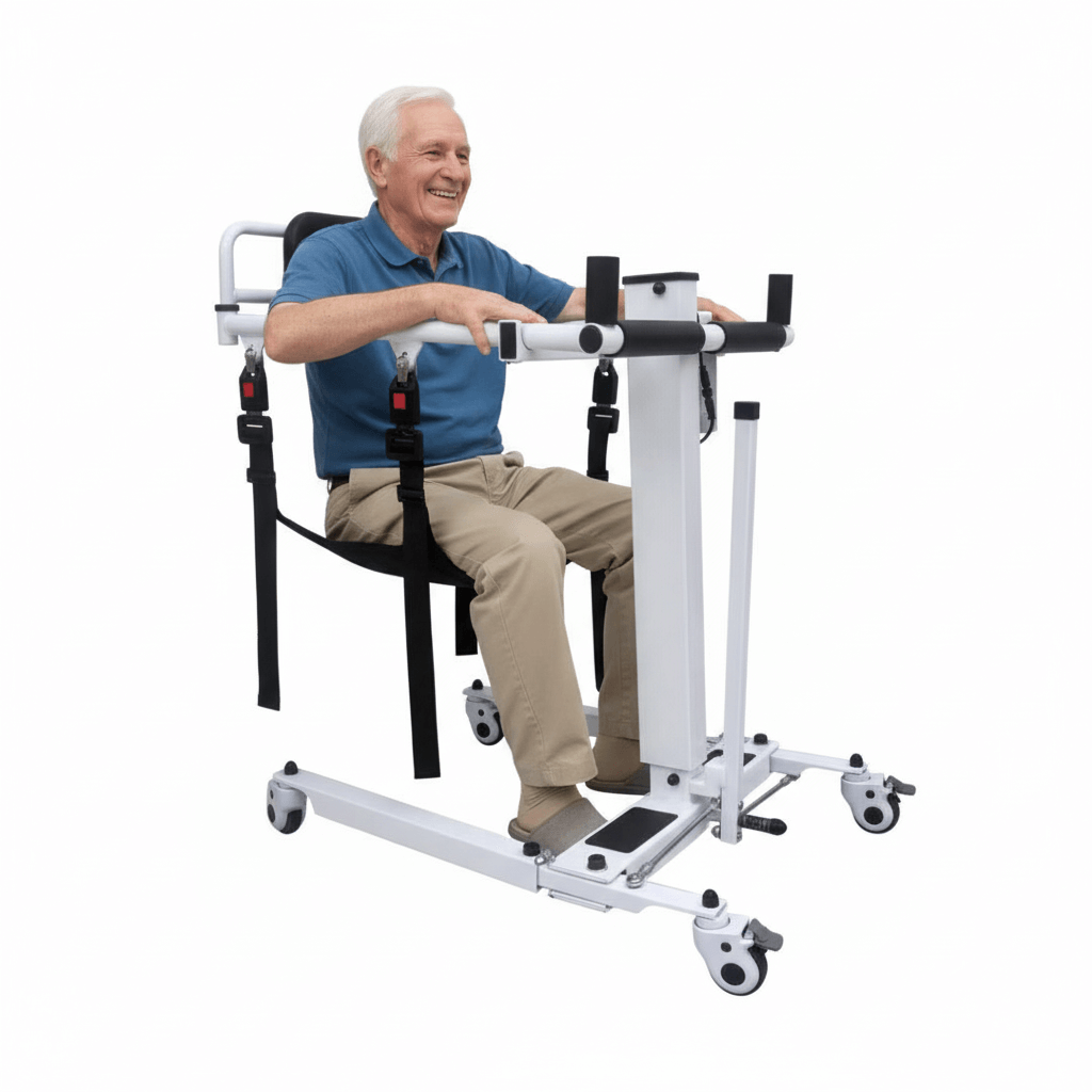 [140204] כיסא הרמה Comfort חשמלי. מנוף הרמה חשמלי לחולים סיעודיים. מעבר בטוח מכיסא גלגלים. שימוש במעברים צרים. כיסא אמבטיה סיעודי עומס 150 ק"ג. ס.מדיק יבוא