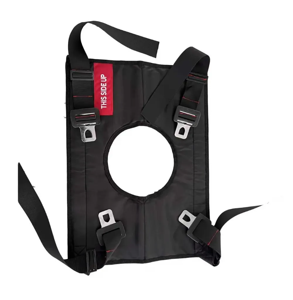 מנשא הרמה עם פתח שירותים לכיסא Comfort. Sling with Toilet Opening for Comfort Lift Chair. עומס עד 150 ק"ג. ס.מדיק יבוא