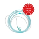 משקפי חמצן (קנולה לאף) ס.מדיק - מארז 10 יח' - 2 מטר ירוק / 7 מטר ירוק / 7 מטר שקוף