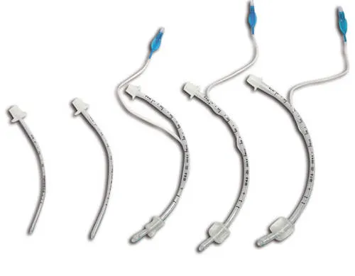 טובוס עם בלון. Endotracheal Tube, Cuffed (ETT). מידות 2.0 עד 9.0. אריזת 10 יחידות. סטרילי, חד-פעמי. ס.מדיק יבוא