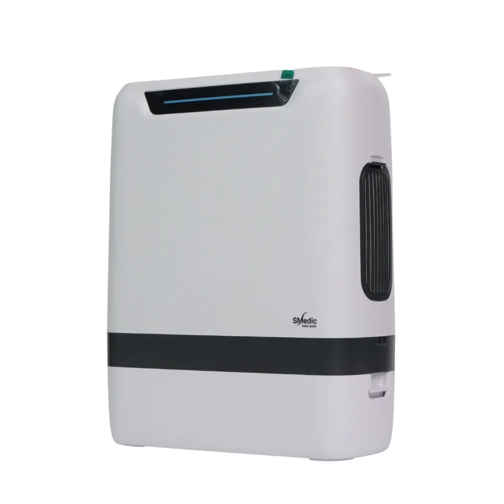 [340423] מחולל חמצן נייד SM7. Portable Oxygen Concentrator. משקל 1.98 ק"ג. עד 7 שעות סוללה. טכנולוגיית Pulse Flow. ס.מדיק יבוא