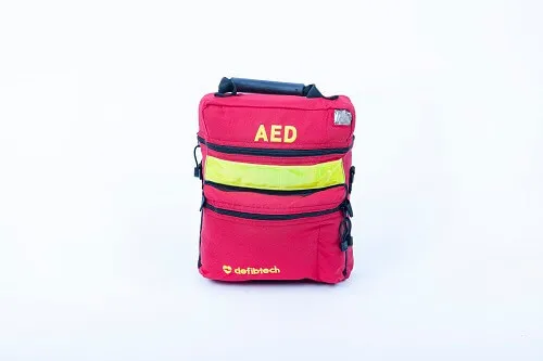 תיק נשיאה לדפיברילטור Defibtech Lifeline. Carrying Case. תיק אחסון והובלה מחוזק עם ידיות. ס.מדיק יבוא