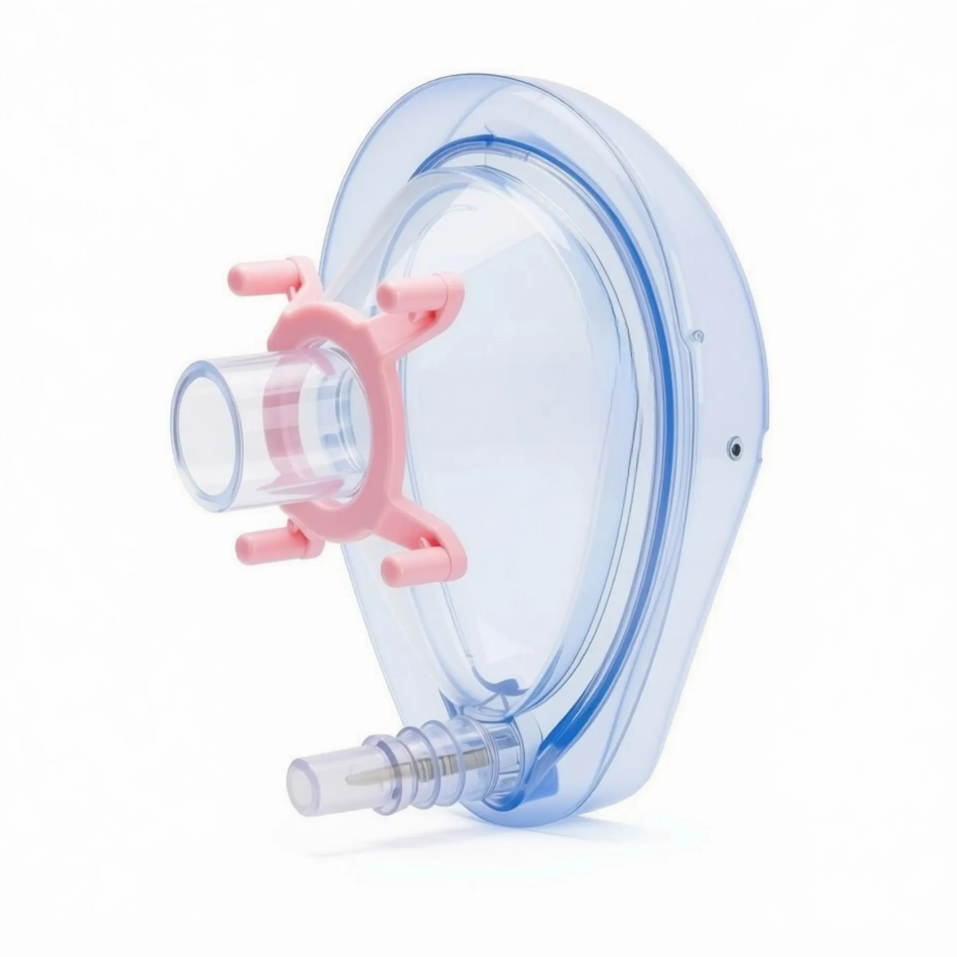 מסיכת אמבו למפוח הנשמה. Ambu Mask. מתאימה לאמבו PVC. זמינה במידות 0, 1, 2, 3, 5. ס.מדיק יבוא
