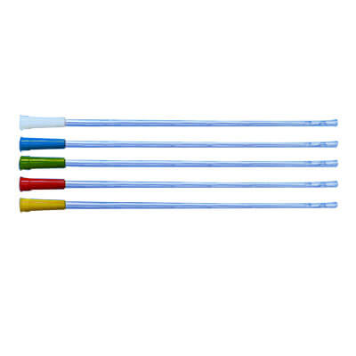 קטטר סקשן שאיבה. Suction Catheter. ללא פינגרטיפ (Without Fingertip Control). זמין במידות 08, 12, 14, 16, 28. ס.מדיק יבוא