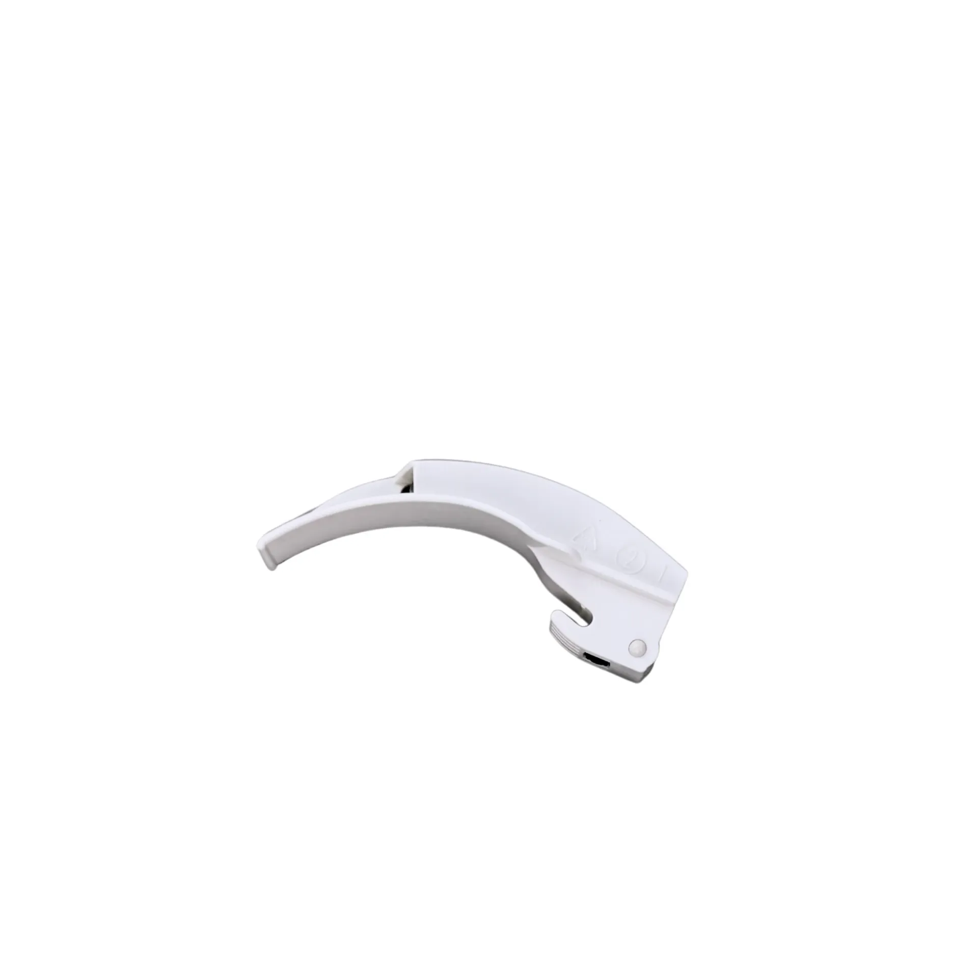 להב לרינגוסקופ מקינטוש מעוגל. Macintosh Laryngoscope Blade. פלסטיק חד פעמי עם סיב אופטי. מידות 1 עד 4 לבחירה. תואם תקן ISO 7376. ס.מדיק יבוא