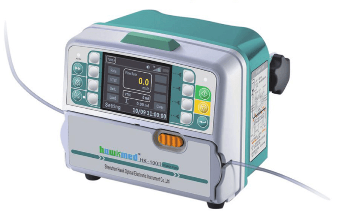 [183001] משאבת עירוי חכמה HK100II. Smart Digital Infusion Pump. ס.מדיק יבוא