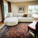 ספה פינתית דגם מדיסון. Madison Corner Sofa. 300×200 ס״מ. בד וגוון לבחירה