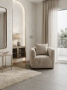 כורסא דגם טורינו. Torino Armchair. 95×95 ס״מ. בד וגוון לבחירה