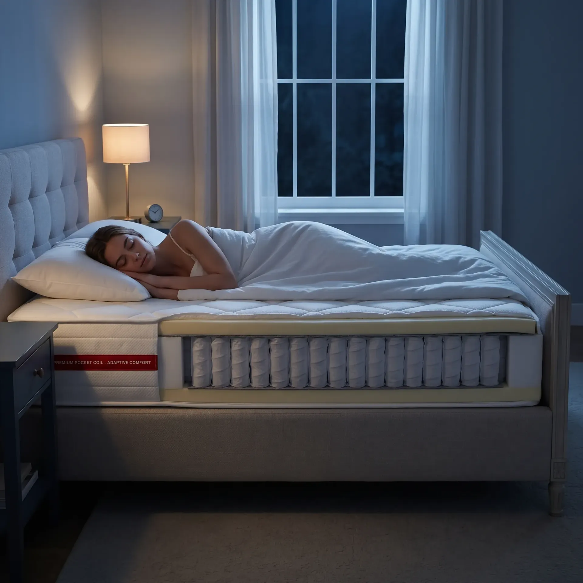 [990339] מזרן ורטיגו Swiss Comfort. VERTIGO Mattress. דגם הכניסה של הסדרה. 7 מידות (190×80 יחיד צר)