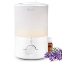 מכשיר אדים אולטרסוני LEVOIT Dual 150. Ultrasonic Humidifier. מיכל 3 ליטר. עד 25 שעות. 28dB