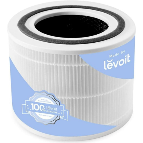 מסנן מקורי למטהר אוויר LEVOIT Core 300. Replacement Filter. סינון 3 שלבי True HEPA