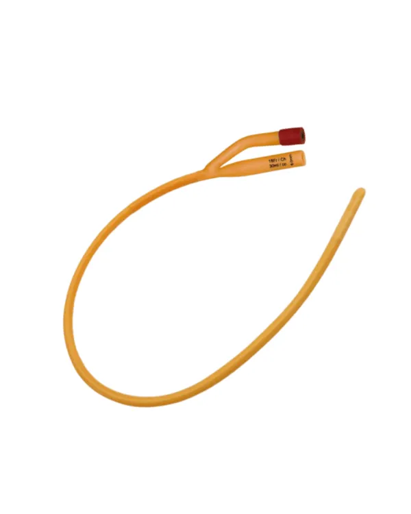 [467010] קטטר פולי סיליקון 2 דרכים. Foley Catheter 2-Way. מידות 15, 18 ו-24 Fr לבחירה. ס.מדיק יבוא (15 Fr)