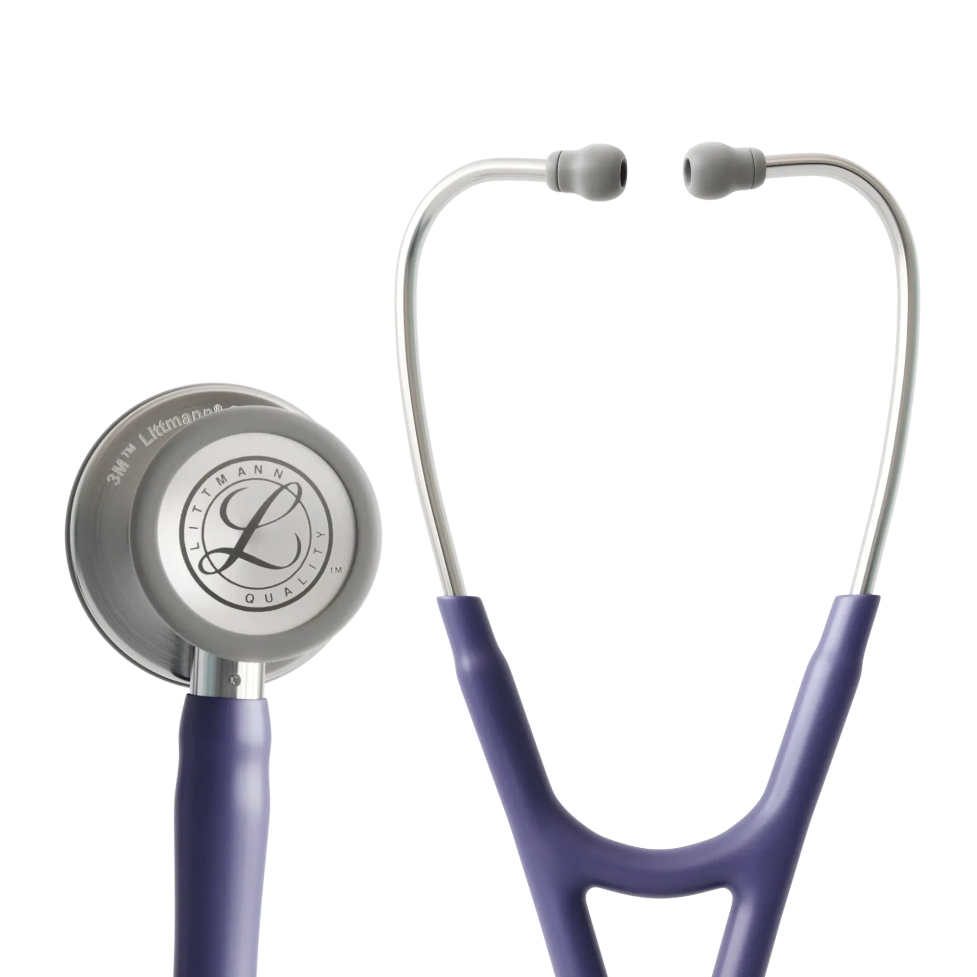 סטטוסקופ ליטמן 3M™ קרדיולוגי IV. 3M™ Littmann® Cardiology IV™ Stethoscope. צבע צינור סאטן כחול חצות. Midnight Blue Satin color. דגם 6187C. ראש כפול. אחריות יצרן 7 שנים. יבוא רשמי לישראל.