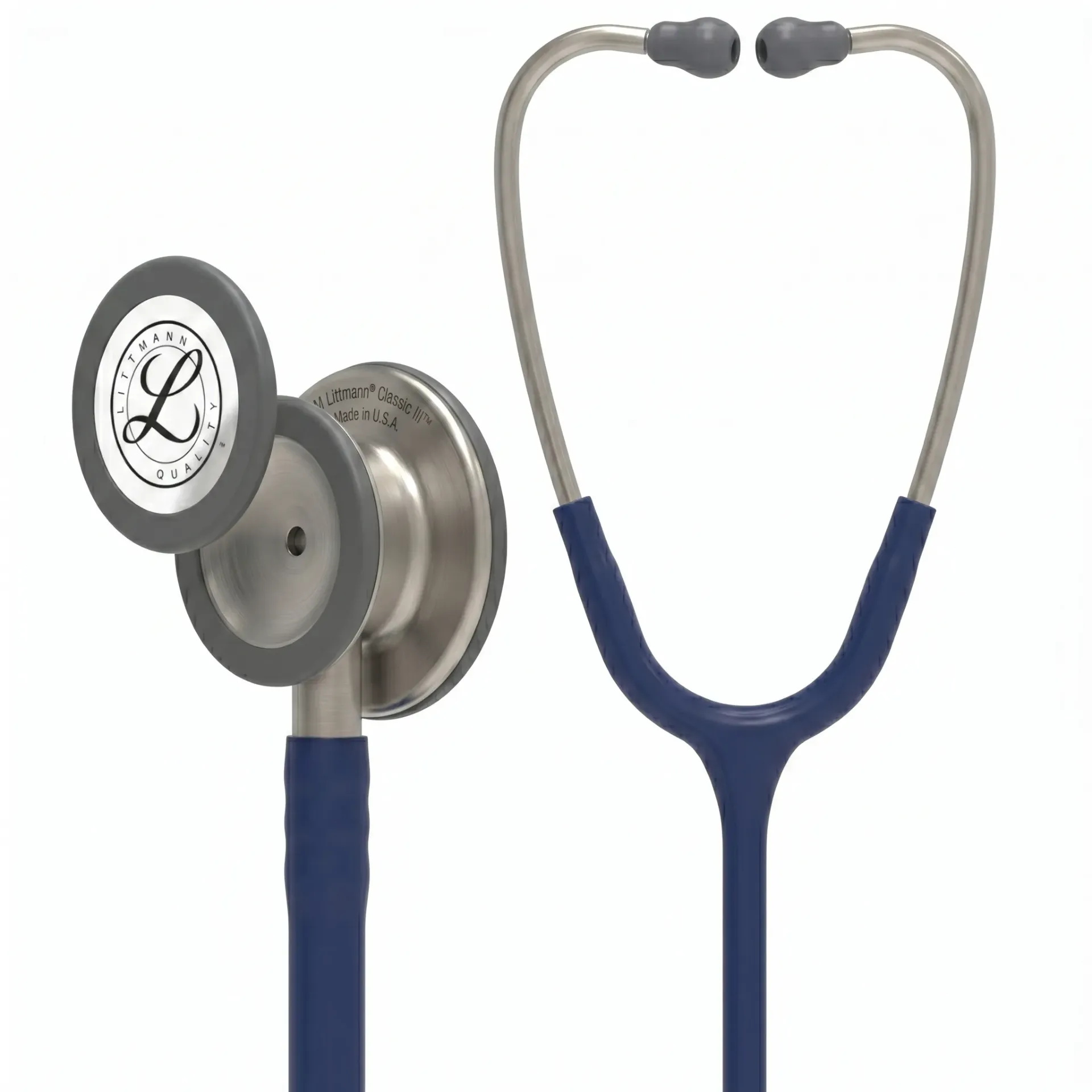 סטטוסקופ ליטמן 3M™ קרדיולוגי IV. 3M™ Littmann® Cardiology IV™ Stethoscope. צבע כחול נייבי. navy blue. דגם 6154. ראש כפול. אחריות יצרן 5 שנים. יבוא רשמי לישראל.