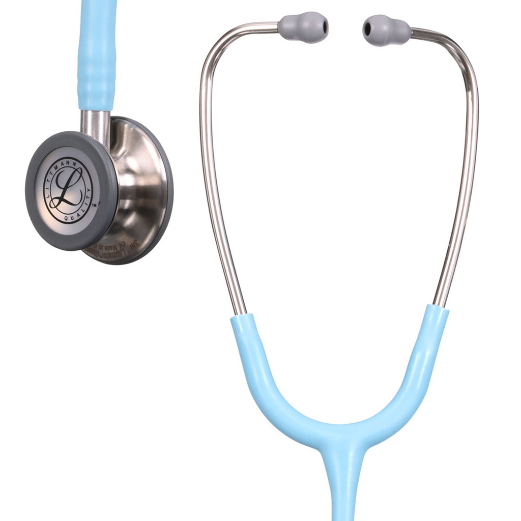 סטטוסקופ ליטמן 3M קלאסיק III. 3M™ Littmann® Classic III™ Stethoscope. צבע כחול מרינה צינור סאטן גמיש. Marina blue, flexible satin tubing. דגם 5912C. ממברנה כפולה. אחריות יצרן 5 שנים .יבוא רשמי לישראל.
