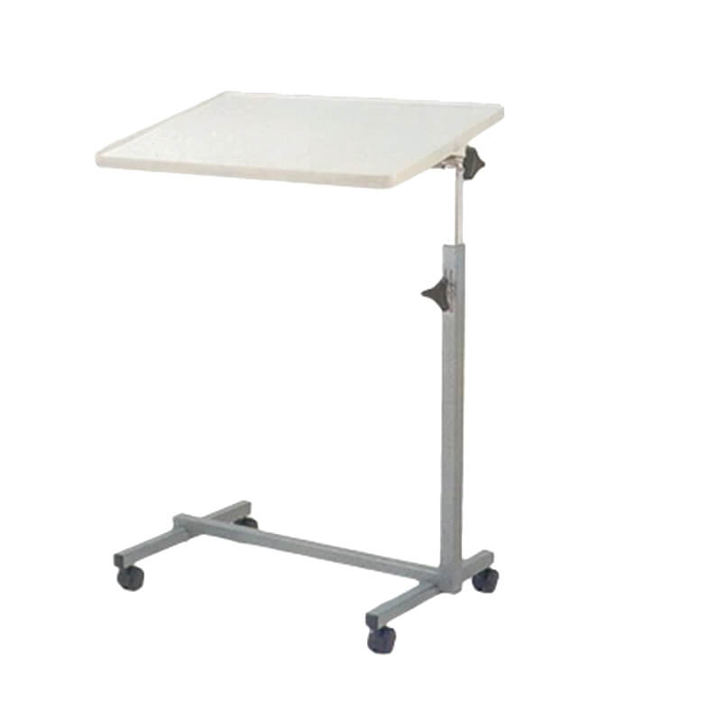 שולחן אילם מתכוונן. משטח 40x60 ס"מ. גובה 70-120 ס"מ. לצד מיטה, ספה וכורסא. ס.מדיק יבוא