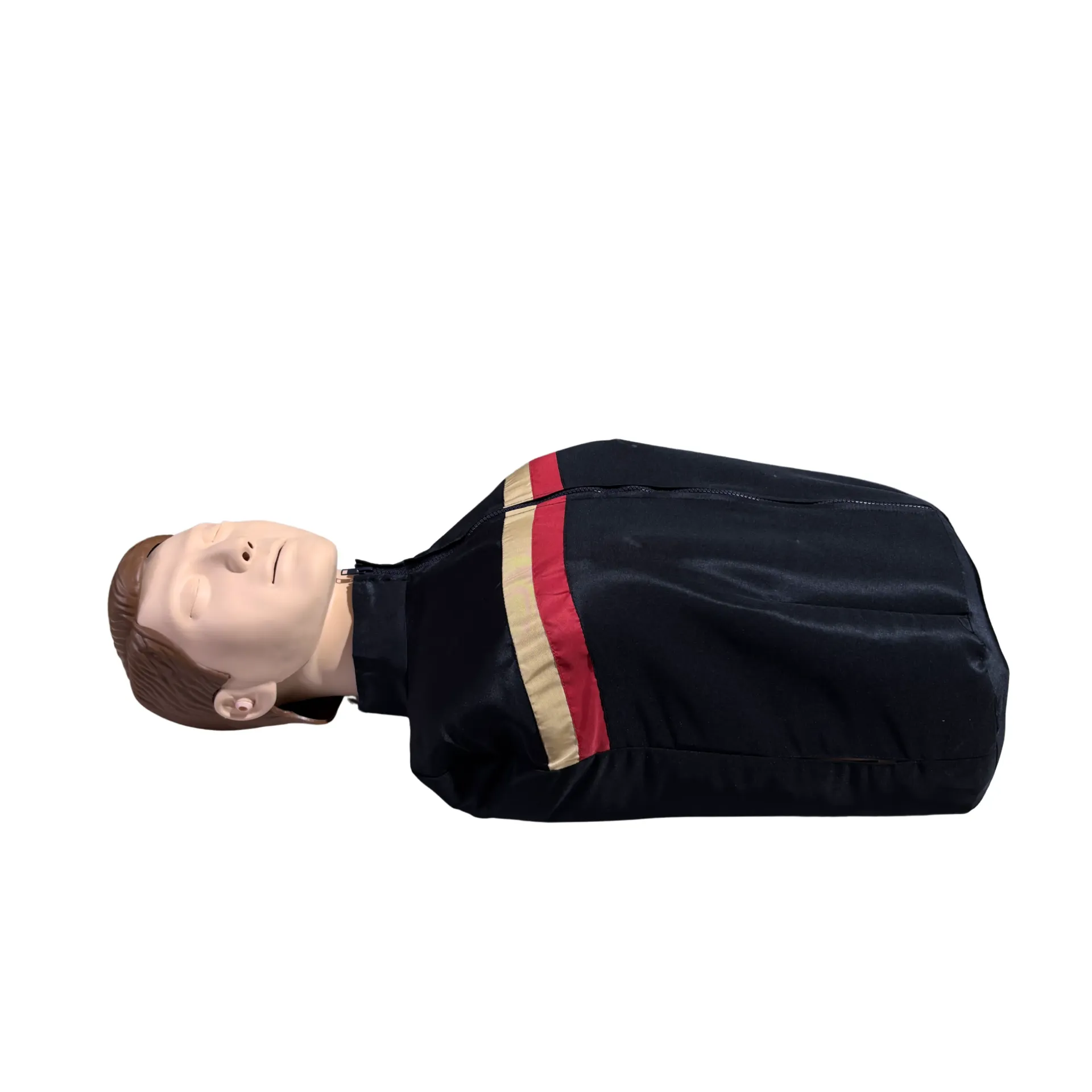 [460012] בובת החייאה למבוגר. Adult CPR Training Manikin. עם הטיית ראש, רום בית חזה ומחוון לחיצות. כולל תיק נשיאה ופנים חלופיות. ס.מדיק יבוא