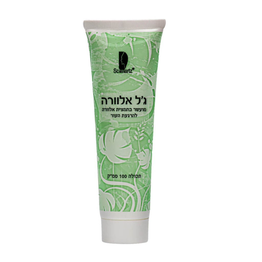 [460014] ג"ל אלוורה 100 מ"ל. Aloe Vera Gel. איכותי ומרגיע לעור. ס.מדיק יבוא