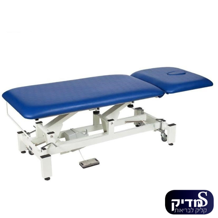 [460027] מיטת טיפולים חשמלית PHT-500S. Hi-Lo חשמלי. 4 תנוחות. מזרן 8 ס"מ. עד 200 ק"ג. ס.מדיק יבוא