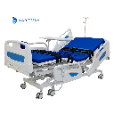 מיטה סיעודית חשמלית KW-D05-1. 5 פונקציות. גובה 40-75 ס"מ. עומס 175 ק"ג. גלגלים נעולים. ס.מדיק יבוא