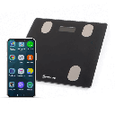 משקל אדם דיגיטלי חכם Bluetooth. עד 150 ק"ג. אפליקציית Leaone לסמארטפון. מדידת משקל, BMI, אחוזי שומן, מסת שריר, מים ועוד. ס.מדיק יבוא