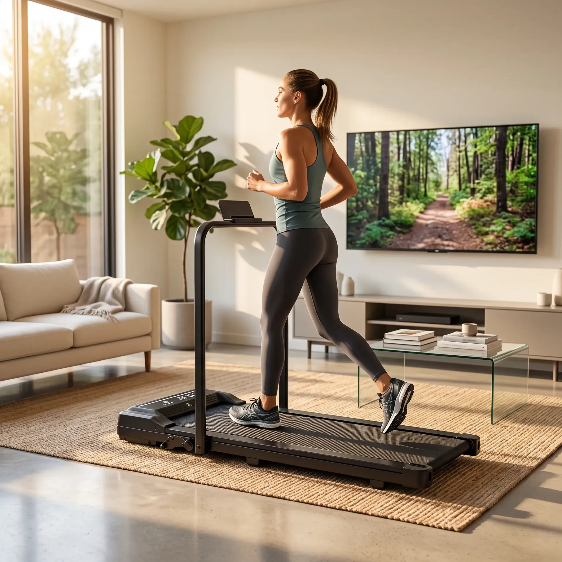 הליכון חשמלי מתקפל עם מתקן רטט. Carbon WalkVibra X10. מנוע 2.5HP. 1 עד 10 קמ"ש. Bluetooth ושלט רחוק