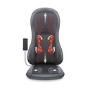 מושב עיסוי שיאצו לגב מלא. Carbon BMS-10. עיסוי 3D על מסילה. חימום אינפרא ורטט