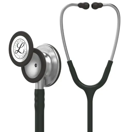 [260803] סטטוסקופ ליטמן 3M קלאסיק III. 3M™ Littmann® Classic III™ Stethoscope. צבע שחור. Black. דגם 5620. ממברנה כפולה. אחריות יצרן 5 שנים. יבוא רשמי לישראל.