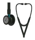 סטטוסקופ ליטמן 3M™ קרדיולוגי IV. 3M™ Littmann® Cardiology IV™ Stethoscope. צבע שחור מוט כחול. Black Blue Stem. דגם 6201. ראש כפול. אחריות יצרן 5 שנים. יבוא רשמי לישראל.