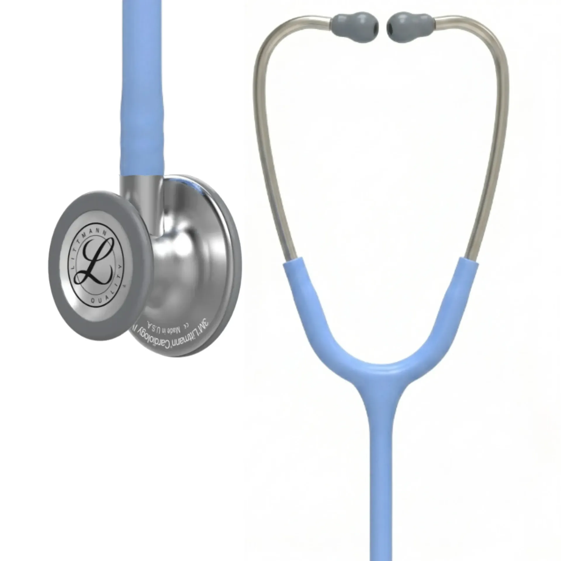 [260825] סטטוסקופ ליטמן 3M קלאסיק III. 3M™ Littmann® Classic III™ Stethoscope. צבע תכלת שמיים. Sky Blue. דגם 5630. ממברנה כפולה. אחריות יצרן 5 שנים . יבוא רשמי לישראל.