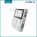 מכשיר א.ק.ג 3 ערוצים Comen H3. מסך מגע 6.2". זיכרון 40,000. ADC 24bit. CMRR 110dB. ס.מדיק יבוא