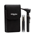 אוטוסקופ כיס Riester מקצועי. נורת הלוגן. צבע שחור. נרתיק שחור. תוצרת גרמניה